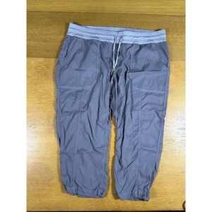 The North Face Women's Gray Stretch Jogger Pants Elastic Waist Drawstring 2XL